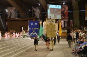 Homélie de la messe d’ouverture du pèlerinage à Lourdes
