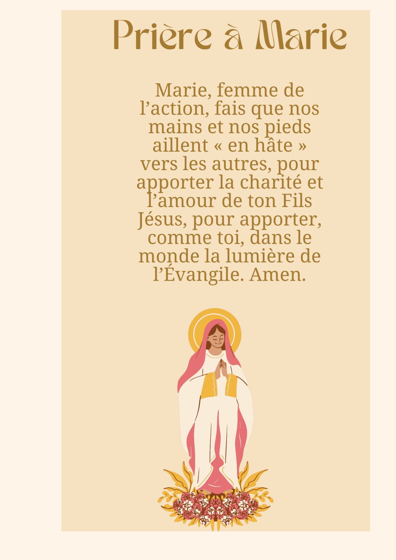 Prière à Notre-dame de Lourdes (2)