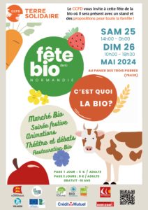 Le CCFD présent à la Fête de la Bio Normandie