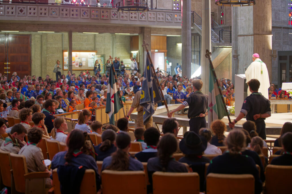 Messe de rentrée inter-scouts