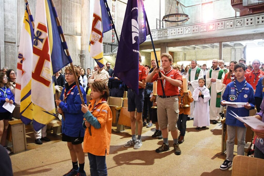 Messe de rentrée inter-scouts