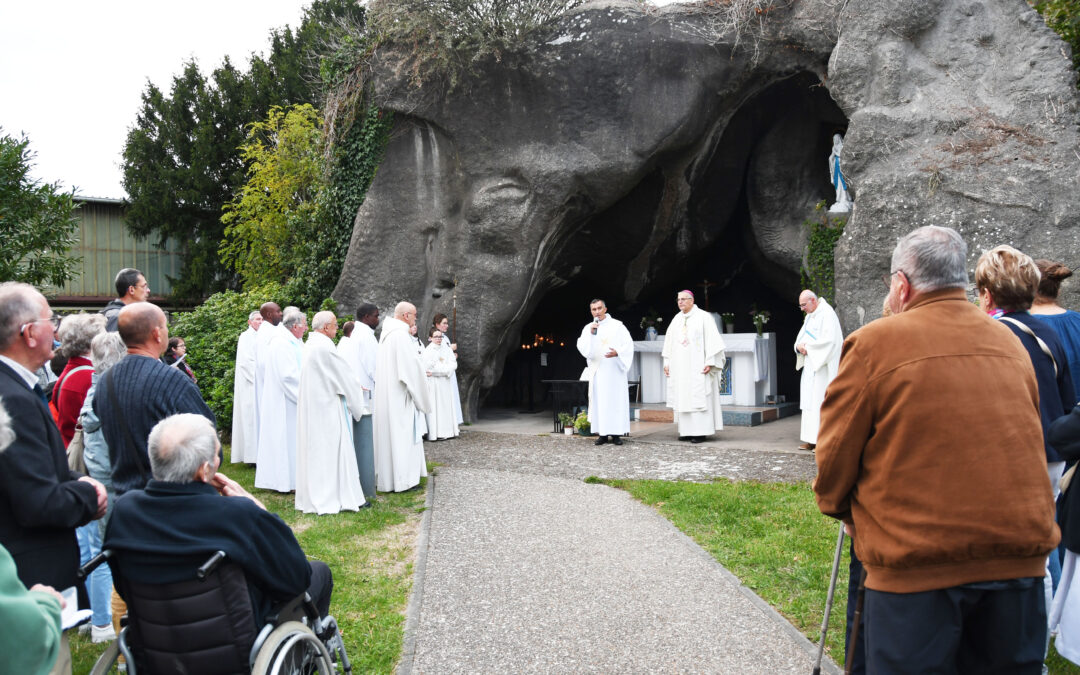 Messe de retour de Lourdes