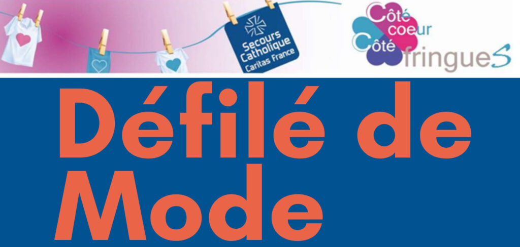 Défilé de mode du Secours Catholique