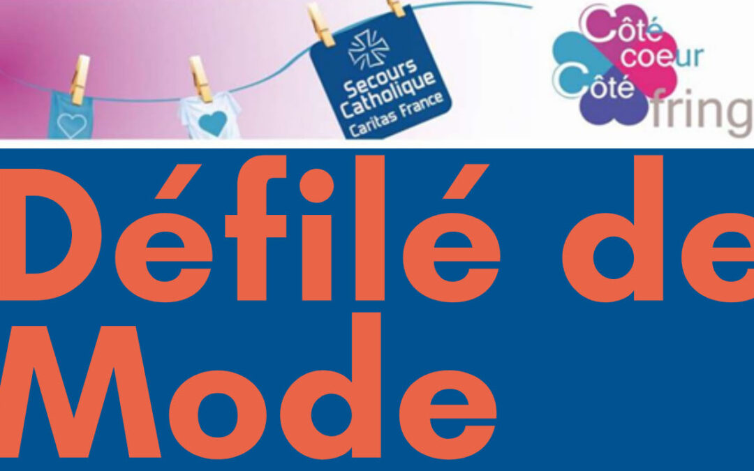 Défilé de mode du Secours Catholique