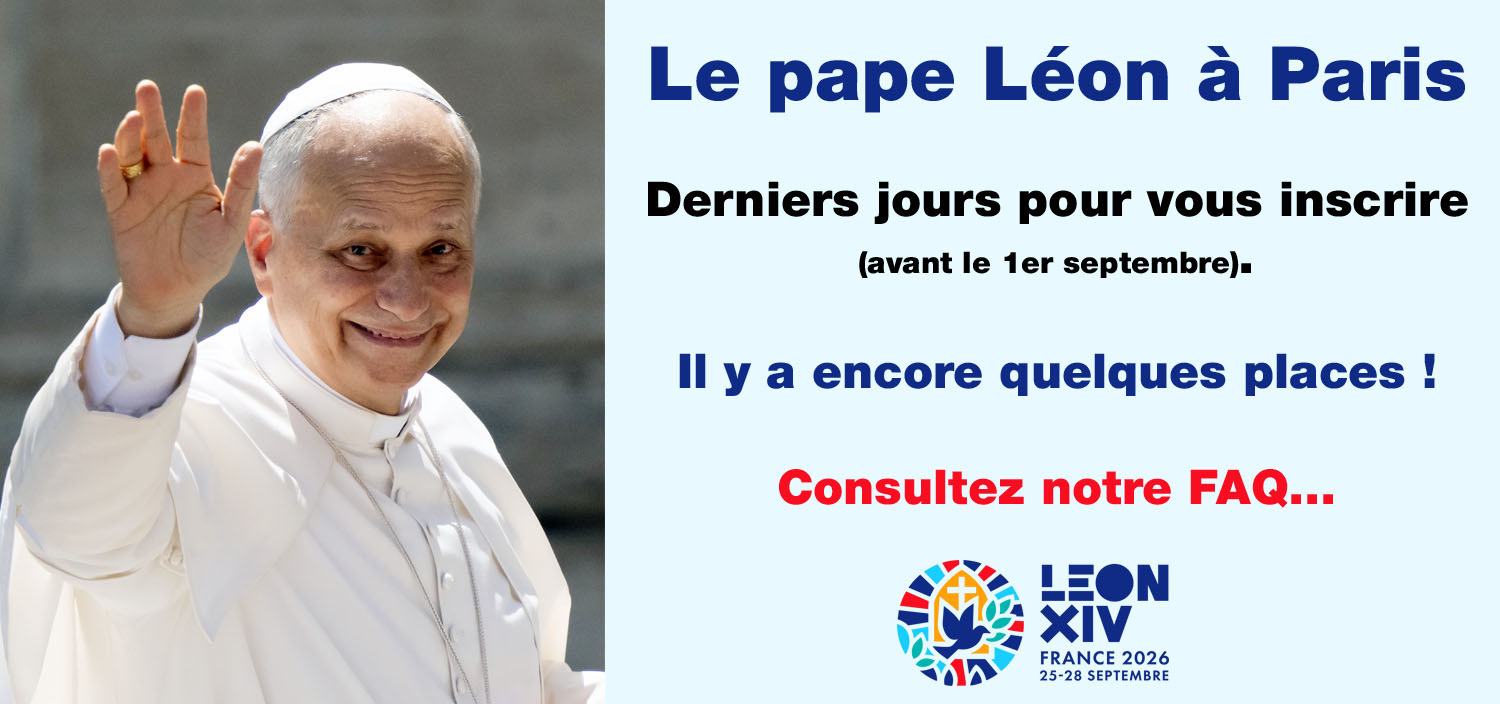 Le pape Léon à Paris