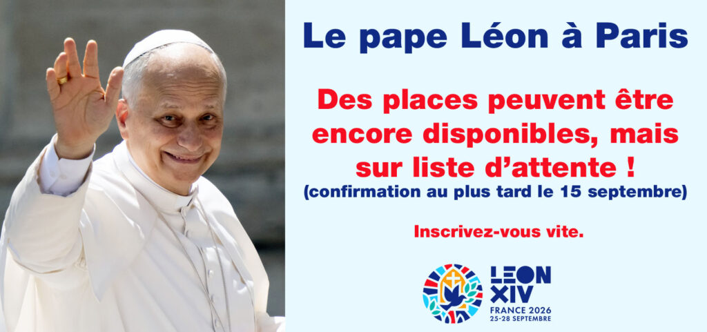Le pape Léon à Paris
