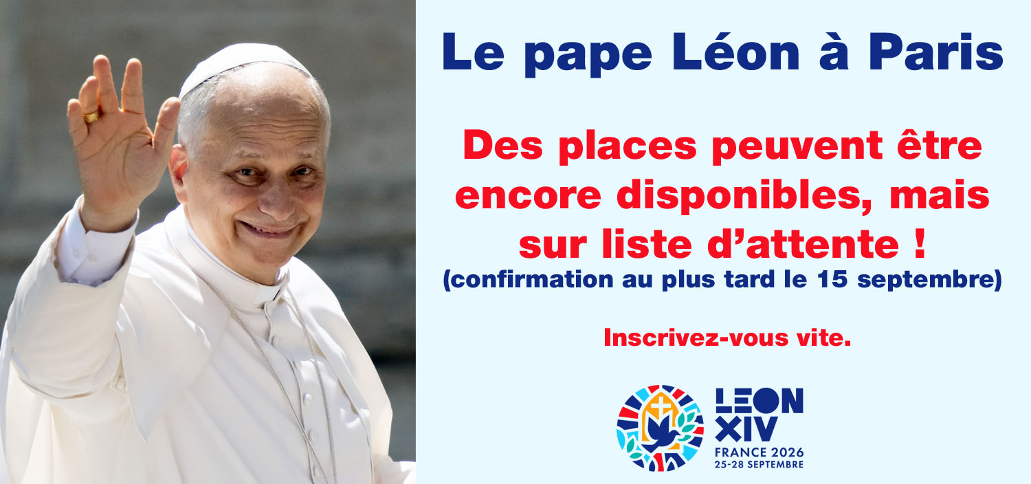 Le pape Léon à Paris